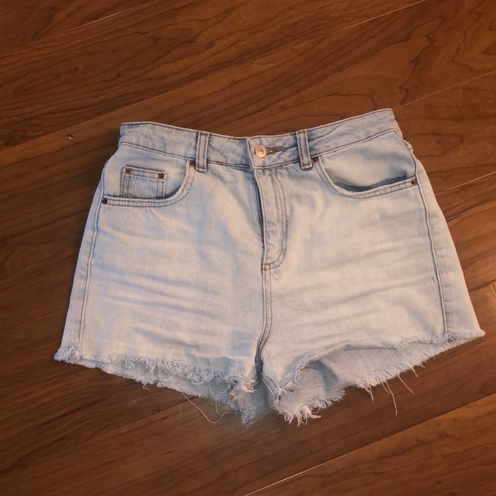 Topshop mom shorts